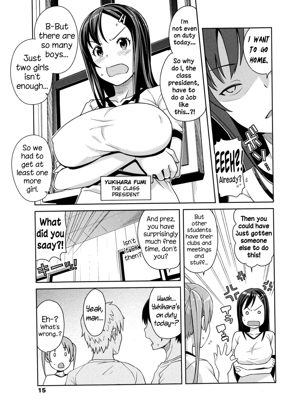 Hentai Manga Comic-Akaruku Tanoshiku Seikatsu Gakari-Chapter 2-3